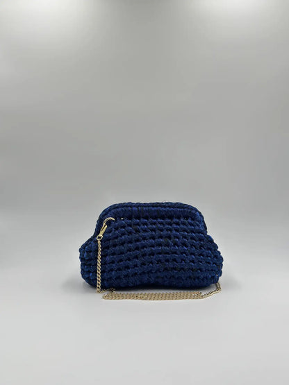 Clutch Glitter chiusa con catena