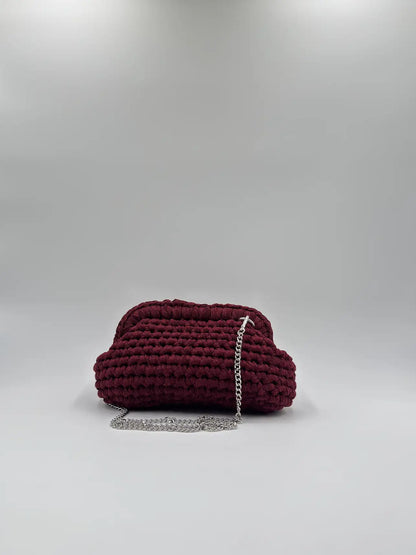 Clutch Glitter chiusa con catena