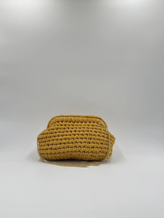 Clutch Glitter chiusa con catena