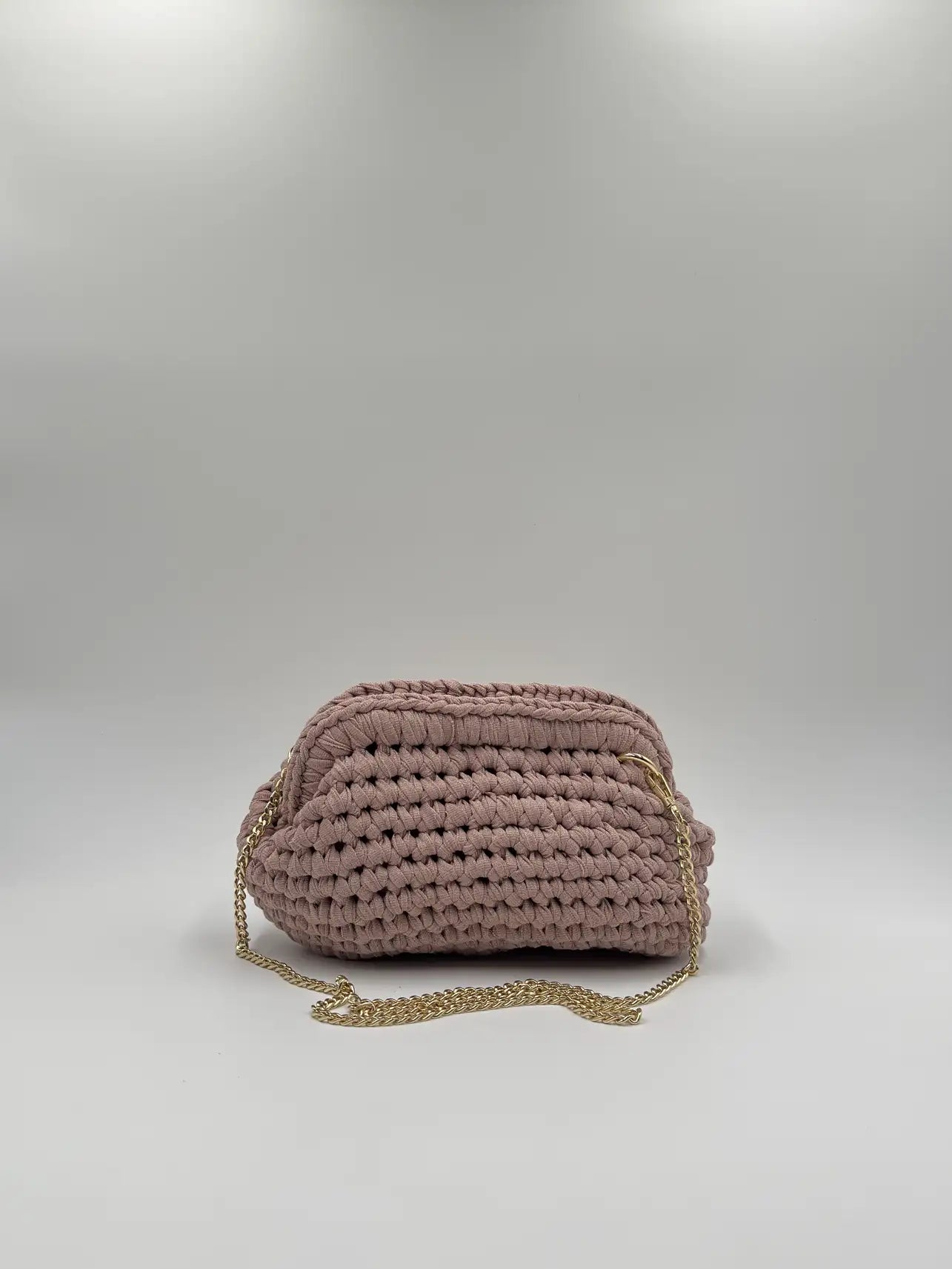 Clutch Glitter chiusa con catena